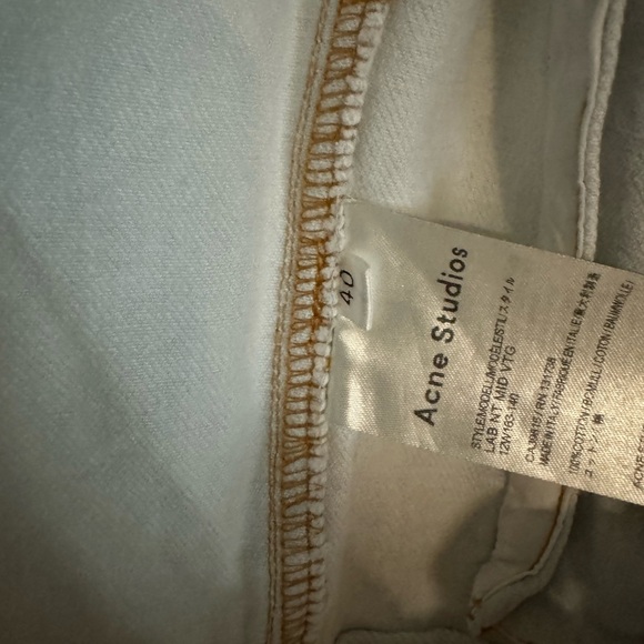 Acne Studios Light Denim Jacket size 40 (Large) - Picture 2 of 3